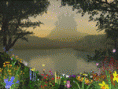 Paisagem de Fantasia 3D